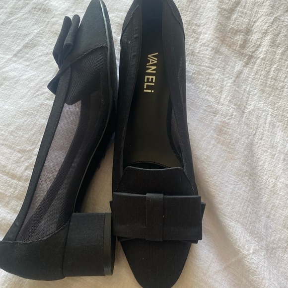 Van Eli Designer Black/ Mesh heels - Picture 1 of 9